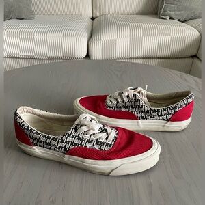 Fear Of God x Vans Era 95 DX FoG Collection 2 Red 2017 Jerry Lorenzo Size 11 N57